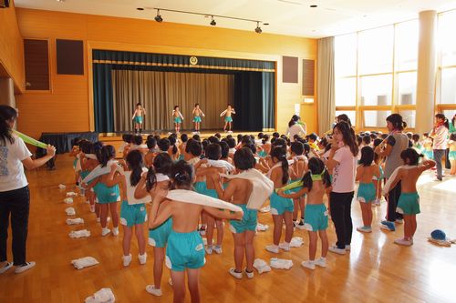 むさし幼稚園ブログ 活動 乾布摩擦